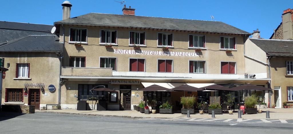 Logis Hotel Restaurant Des Voyageurs Pont-de-Salars Экстерьер фото